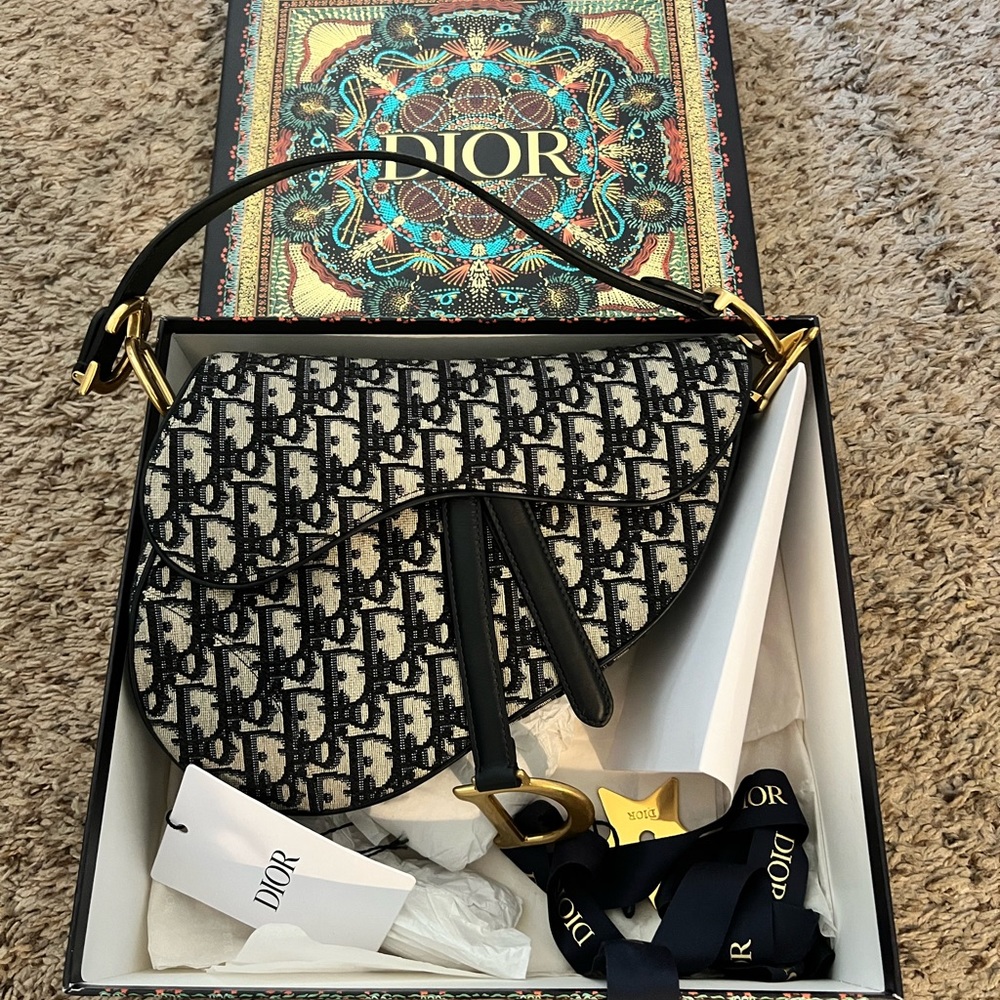 Dior saddle bag